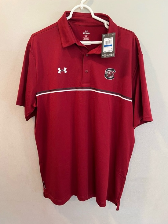 Under Armour Other - NWT Under Armour South Carolina Gamecocks Performance Polo Team Logo Size 2XL
